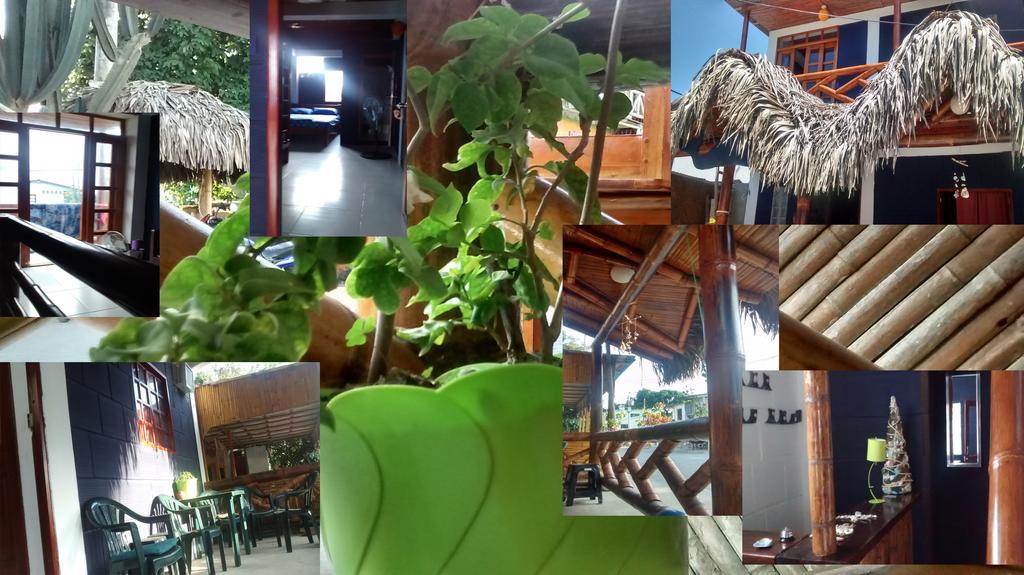 Hostel El Gran Azul Olón Habitación foto